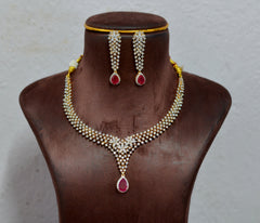NECKLACE Necklace 965 DIAMOND RUBY