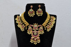 NECKLACE Necklace 647 NAKSHI ANTQIUE GOLDEN