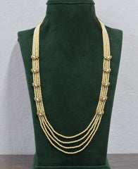 BEADS MALA AND CHAINS Beads mala 003 pearls 20-21 Inch