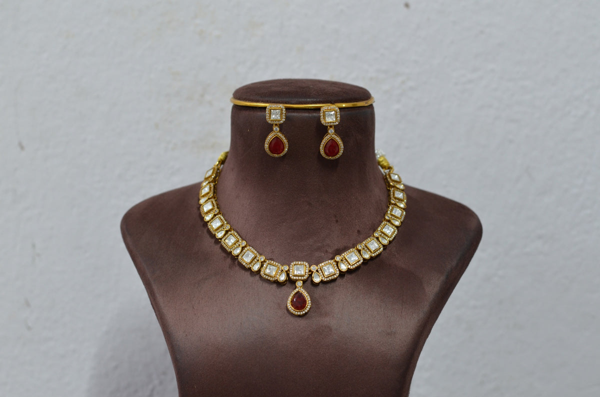 NECKLACE Necklace 666 MOZONITE RUBY