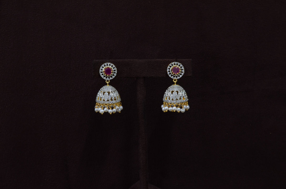 Earring Earrings 050 DIAMOND RUBY