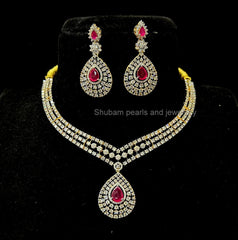 NECKLACE Necklace 575 DIAMOND RUBY
