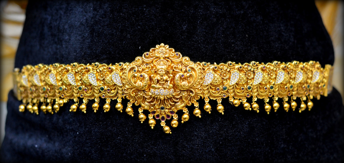 VADDANAM Vaddanam 001 NAKSHI ANTQIUE MULTI COLOR