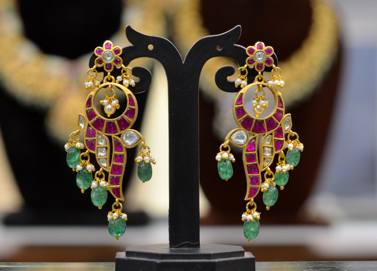 JADAU earrings 242 JADAU MULTI COLOR