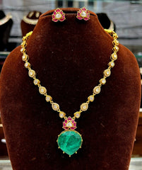 NECKLACE Necklace 823 MOISSANITE MULTI COLOR