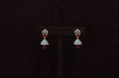 Earring eartops 119 DIAMOND RUBY