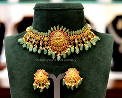 JADAU Choker 005 NAKSHI JADAU MIX MULTI COLOR