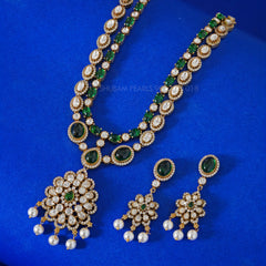 NECKLACE Necklace 829 MOISSANITE EMERALD