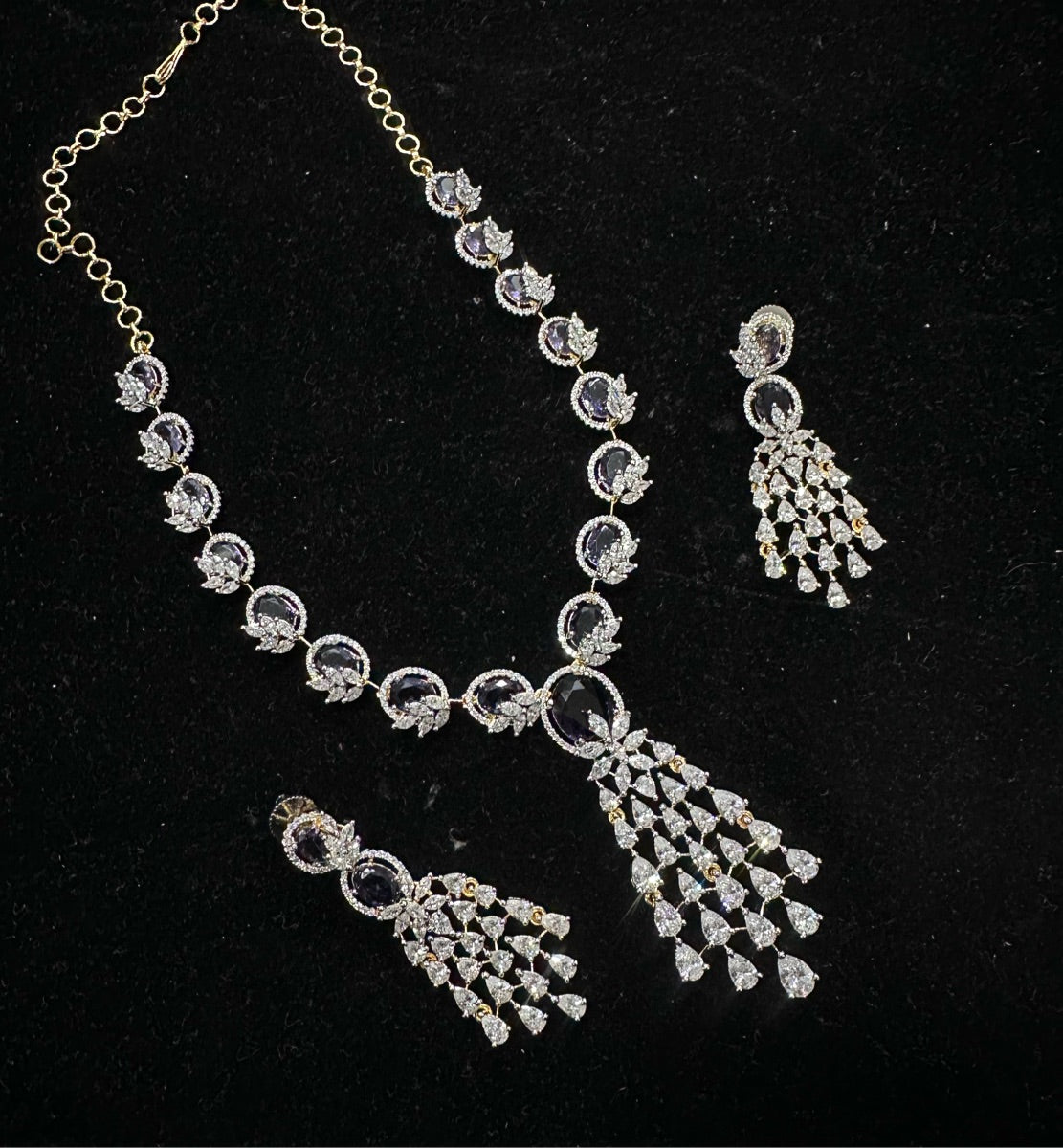 NECKLACE Necklace 731 DIAMOND EMETHYST PURPLE