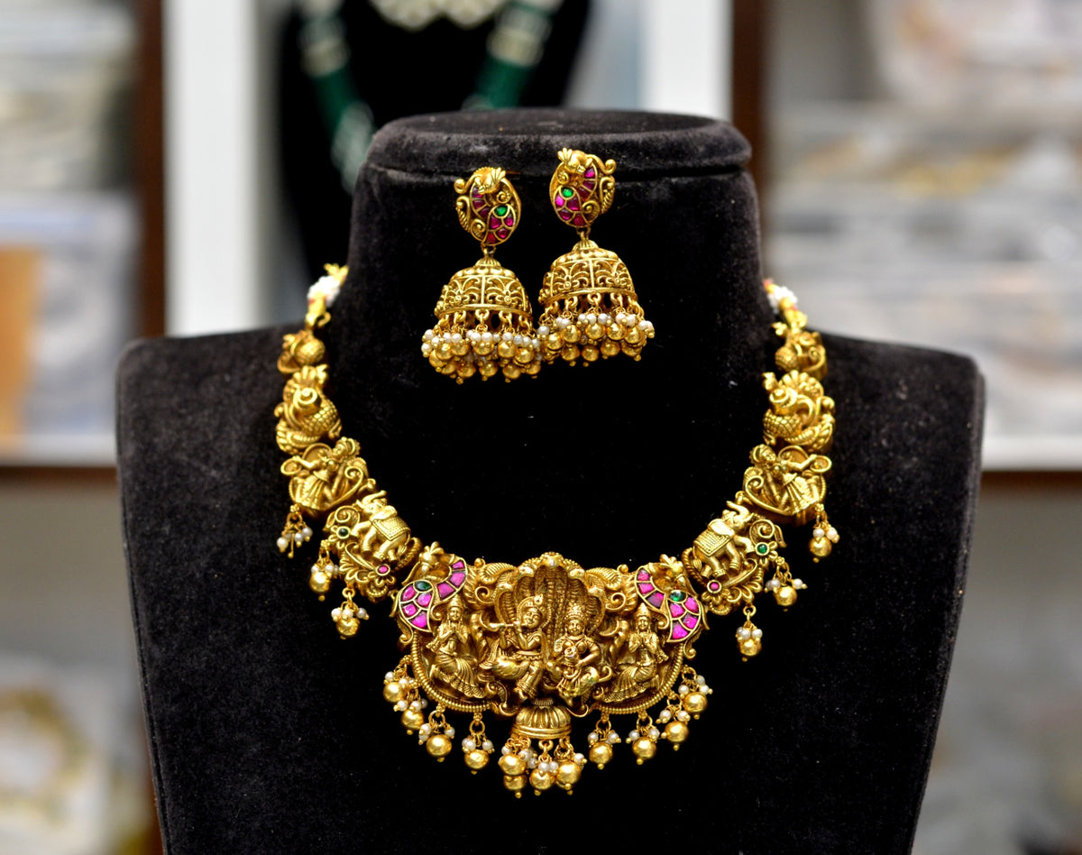 NECKLACE necklace 164 NAKSHI JADAU MIX MULTI COLOR