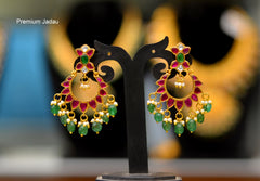 JADAU Earrings 241 JADAU RUBY