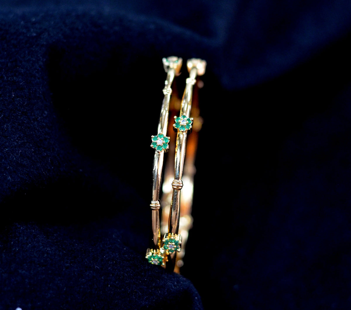 BRACELET/BANGLE bangles 1127 EMERALD 2'6