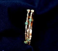 BRACELET/BANGLE bangles 1127 EMERALD 2'6