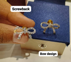 Earring Eartops 166 DIAMOND WHITE