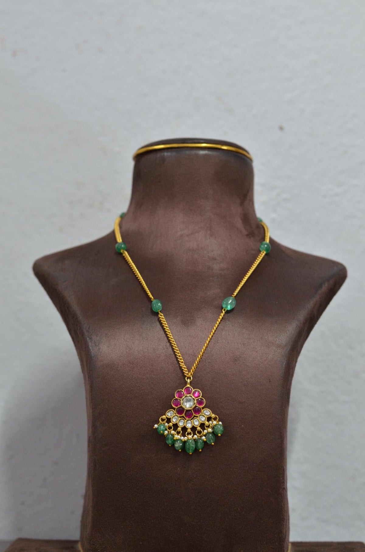 JADAU JADAU SIMPLE CHAIN AWAZE/BEADS JADAU MULTI COLOR