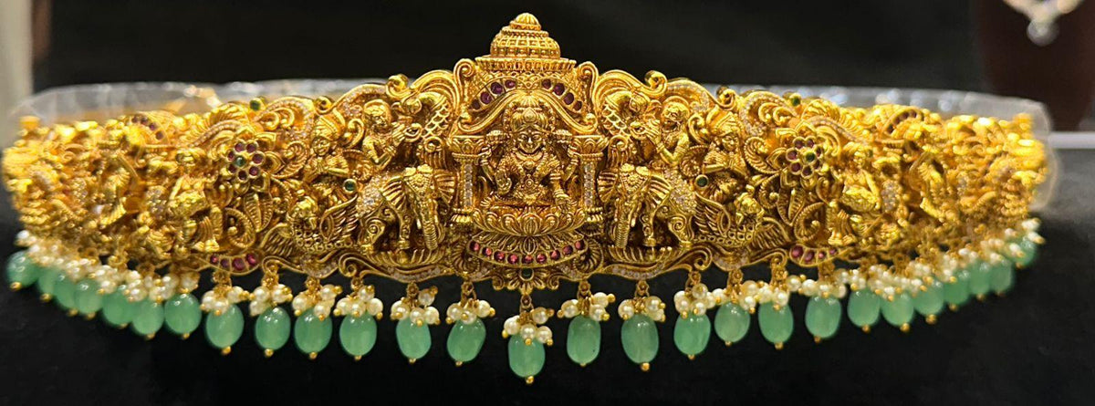 VADDANAM vaddanam 016 NAKSHI AD STONE MULTI COLOR