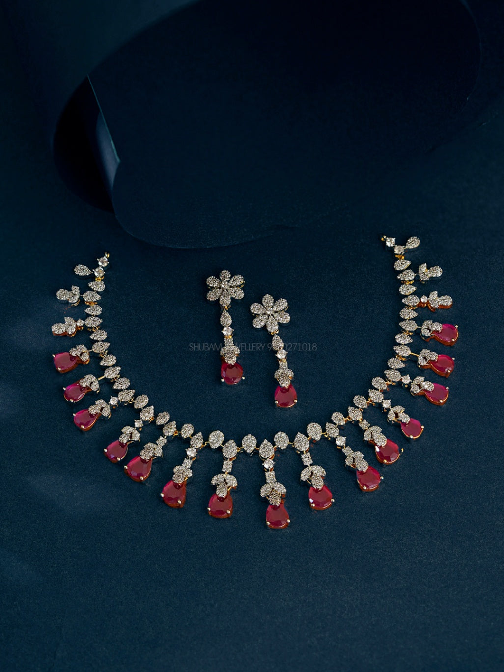 NECKLACE Necklace 729 DIAMOND RUBY