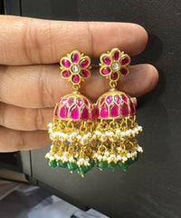 JADAU Earrings 185 JADAU RUBY