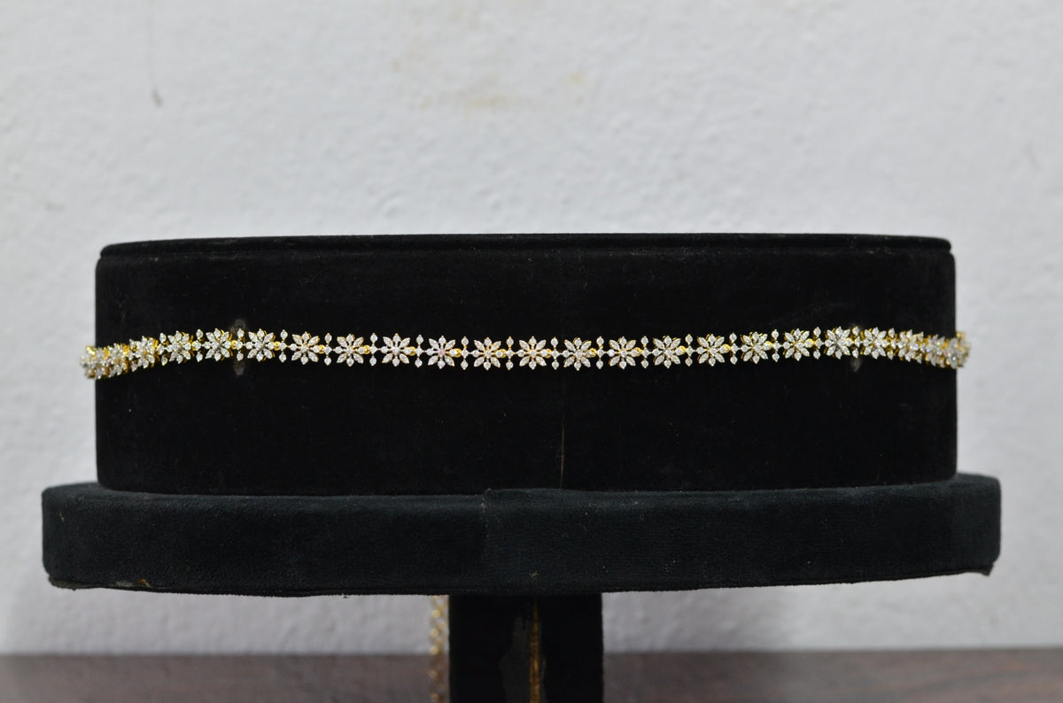 VADDANAM WB084 DIAMOND  DUAL PLATING DIAMOND LOOK
