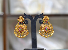 Earring Earrings 253 NAKSHI KEMPU MULTI COLOR