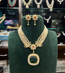 NECKLACE necklace 638 MOZONITE MULTI COLOR