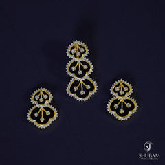 PENDANT SET CHAINS pendant set 140 DIAMOND WHITE