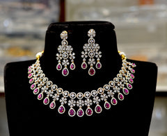 NECKLACE necklace 150 DIAMOND RUBY