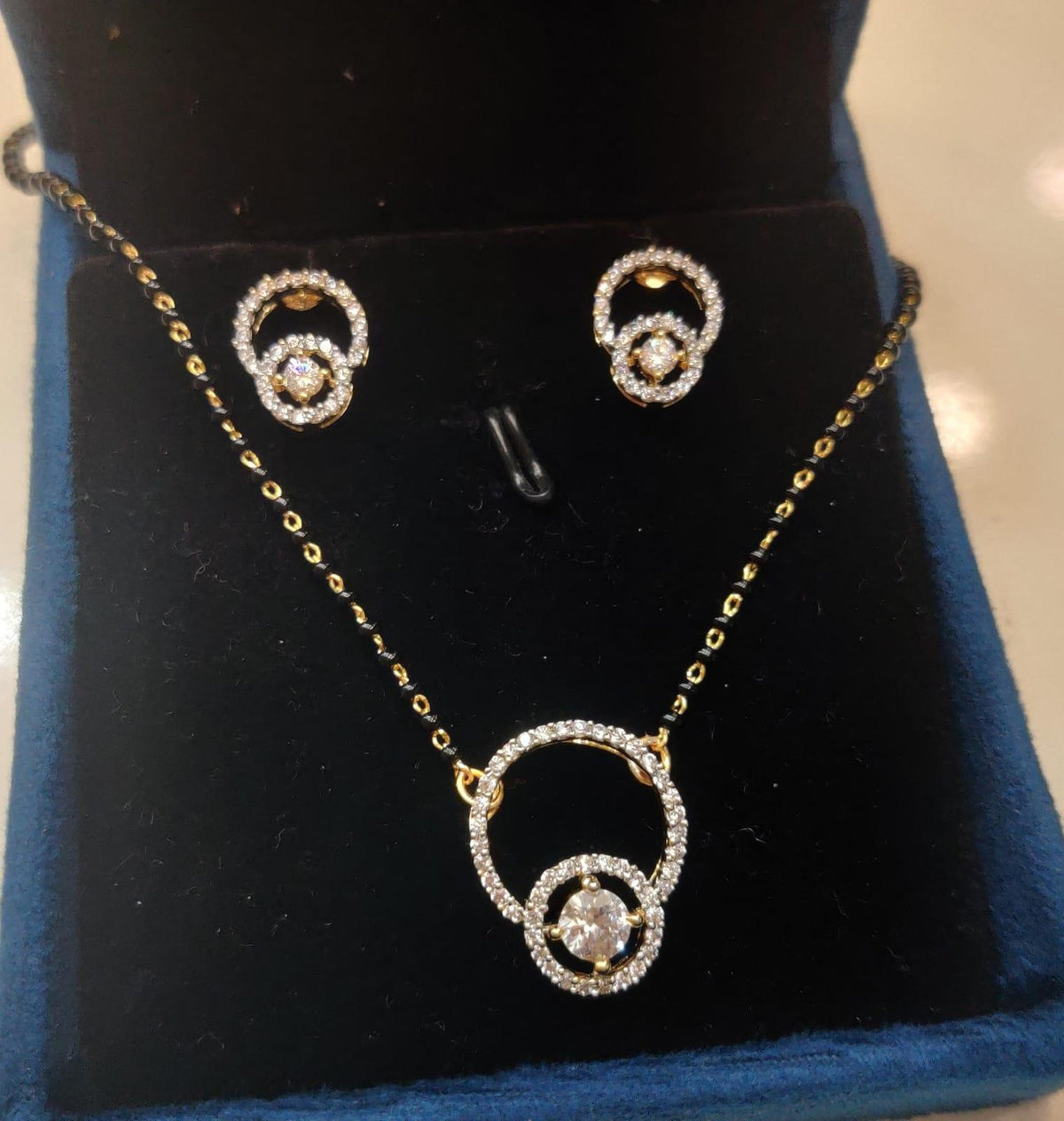 MANGALSUTRA MNG004 DIAMOND  WHITE