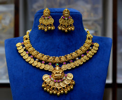 NECKLACE Necklace 766 NAKSHI ANTQIUE MULTI COLOR