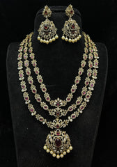 NECKLACE NE522 VICKTORIAN  RUBY