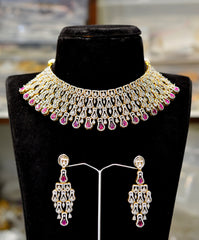 NECKLACE necklace 157 DIAMOND RUBY