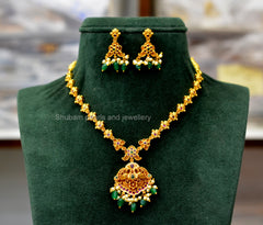 NECKLACE Necklace 221 NAKSHI ANTQIUE MULTI COLOR