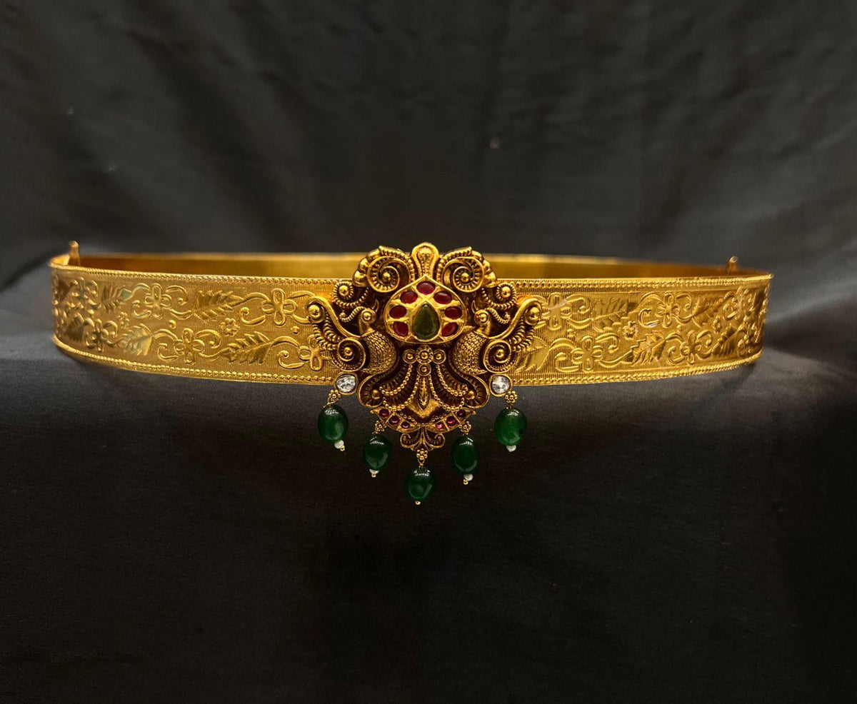 VADDANAM VADDANAM 110 NAKSHI ANTQIUE MULTI COLOR