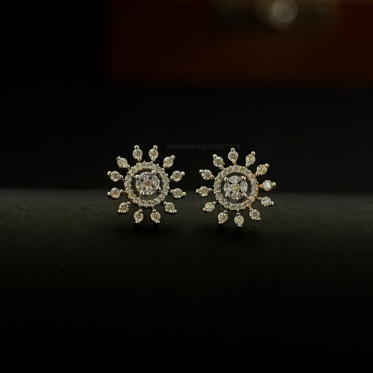 Earring EA181 DIAMOND WHITE