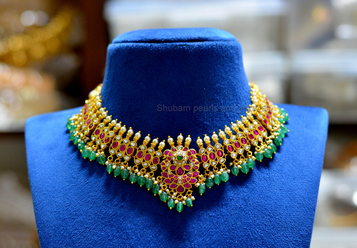 NECKLACE NK030 JADAU MULTI COLOR