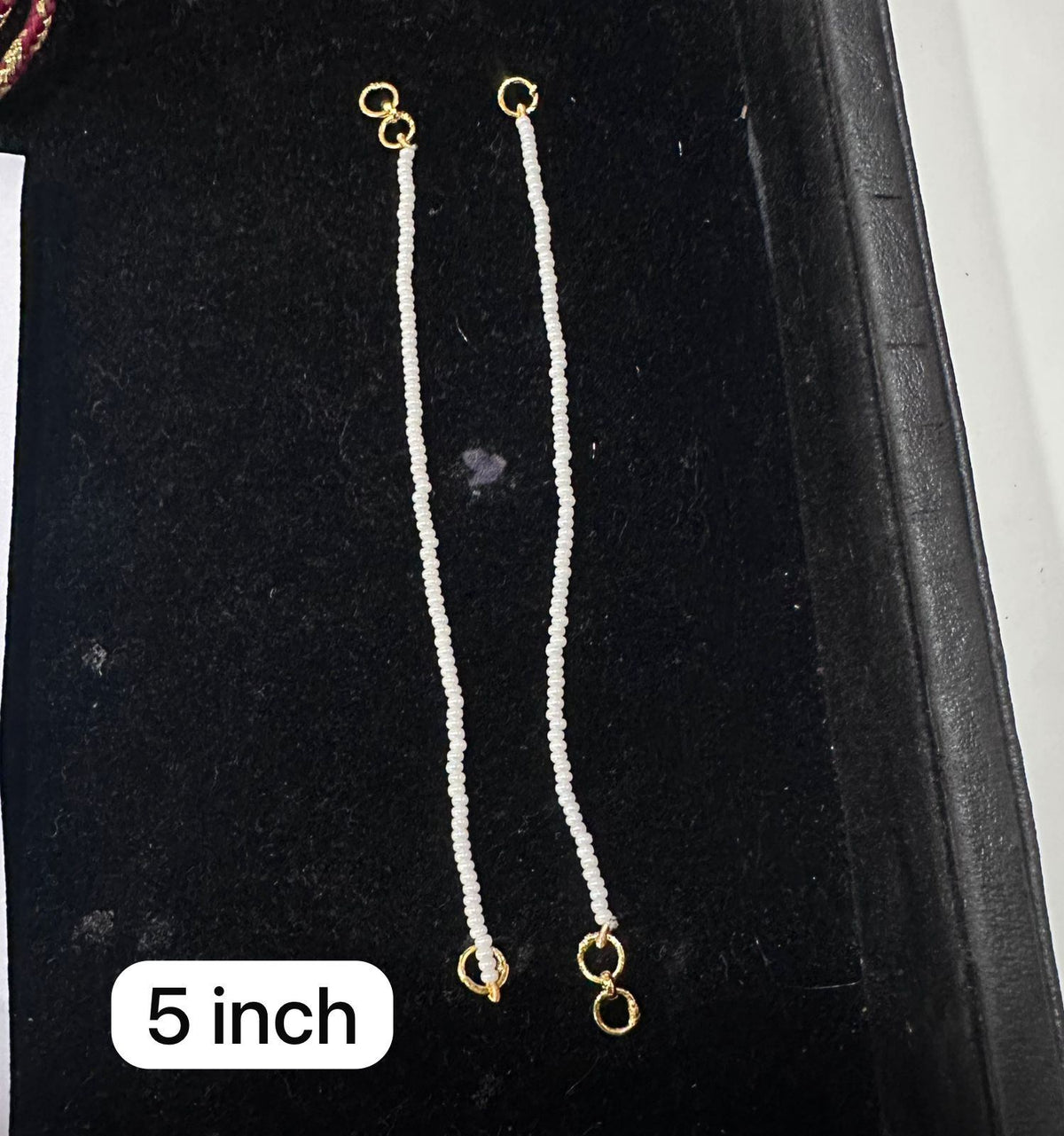 ACCESSORIES EAR supporter 2 PEARLS BIG SIZE