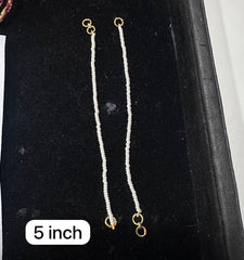 ACCESSORIES EAR supporter 2 PEARLS BIG SIZE
