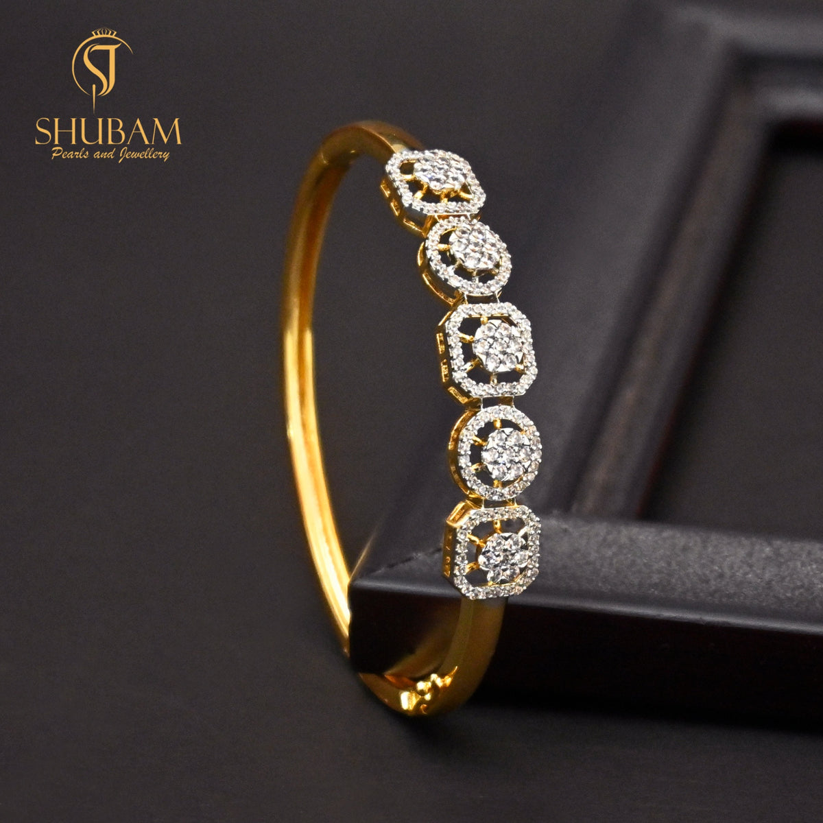 BRACELET/BANGLE BRACELET 1099 WHITE Openable