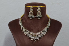 NECKLACE NK108 DIAMOND  WHITE