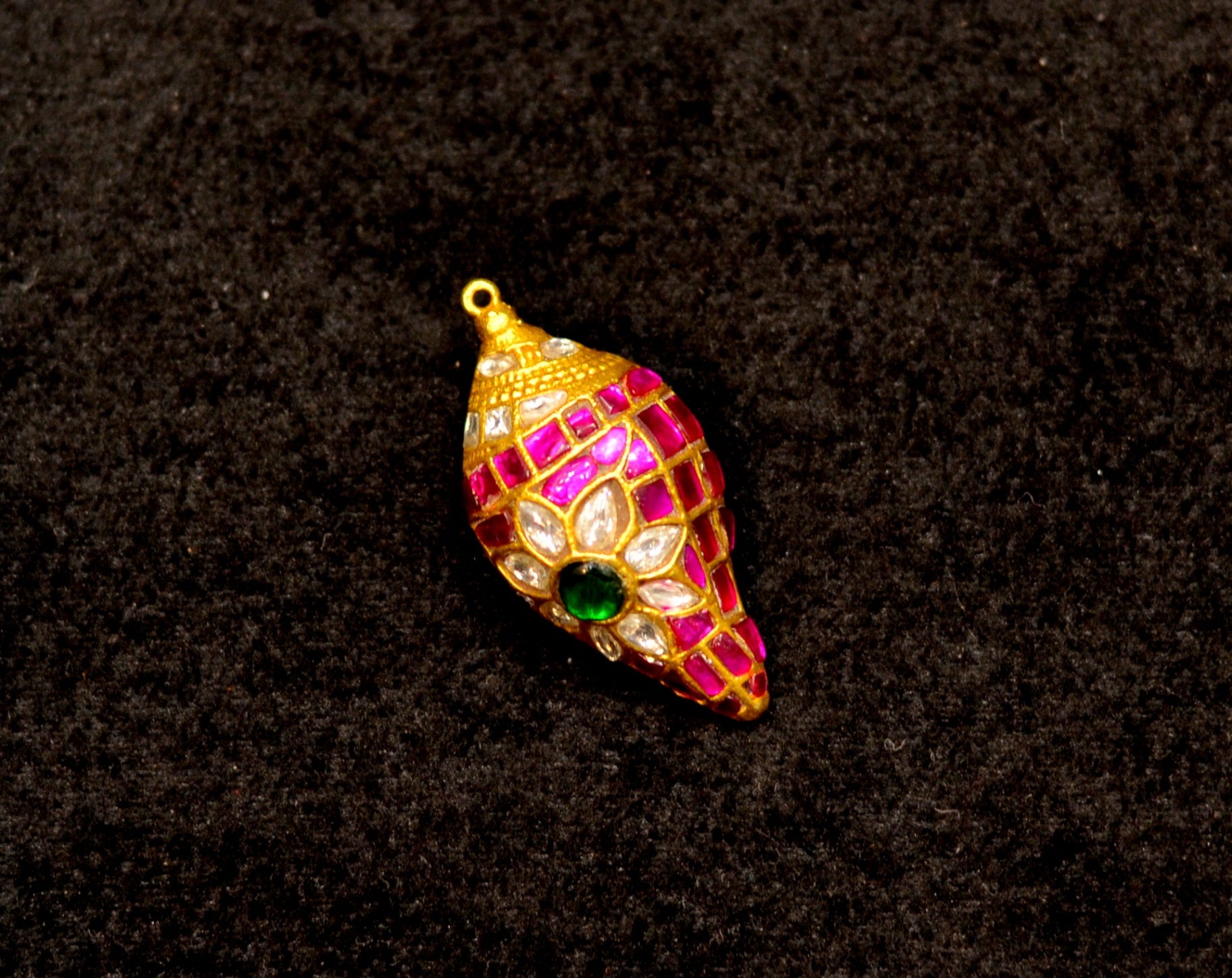 Jaat Locket JADAU Locket 030 JADAU MULTI COLOR – Shubam Pearls and Jewellery