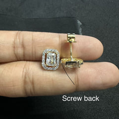 Earring eartops 086 DIAMOND WHITE