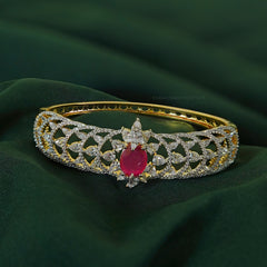 BRACELET/BANGLE Bracelet 050 RUBY 2 '6 Openable Bangle