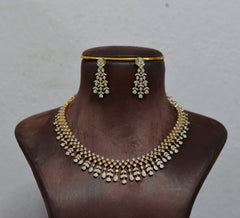 NECKLACE Necklace 969 DIAMOND DUAL PLATING DIAMOND LOOK