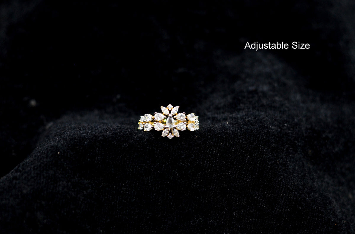 FINGERRING Finger ring 41 DIAMOND WHITE