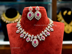 NECKLACE Necklace 649 DIAMOND RUBY