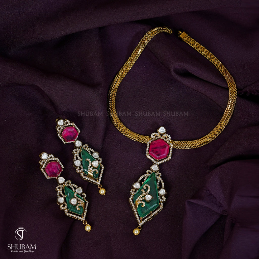 NECKLACE Necklace 709 VICKTORIAN  MULTI COLOR