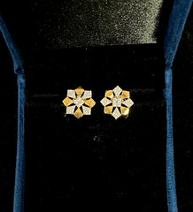 Earring ER074 DIAMOND  WHITE