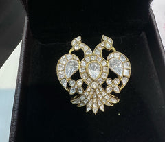 PENDANT SET / LOCKETS Pendant set 295 MOZONITE GOLDEN