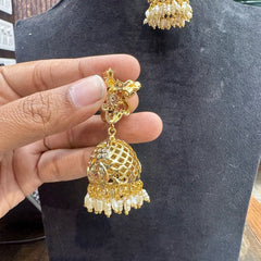 Earring Earrings 295 GOLDEN STONE GOLDEN