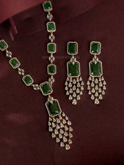 NECKLACE Necklace 730 DIAMOND EMERALD